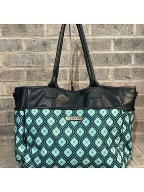 Tupperware Black and Blue Bag with Spacious Design
